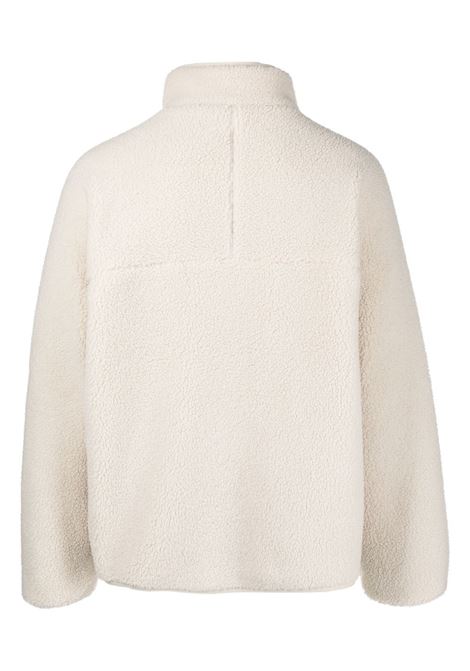 insulation light boa stand collar jacket man white oyster DANTON | DT-A0195OYSTER