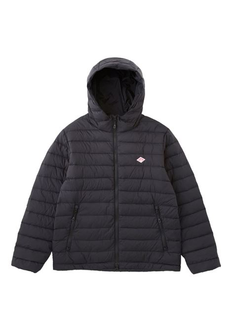 nylon taffeta middle down jacket man black DANTON | DT-A0564BLACK