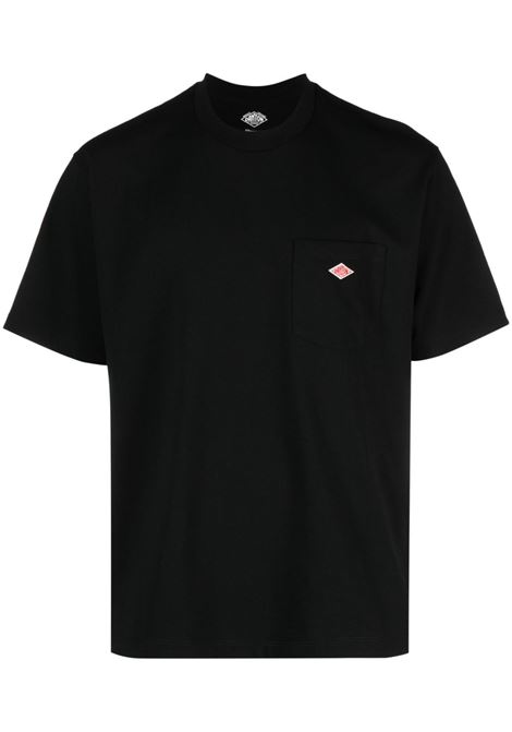 pocket t-shirt uomo nera DANTON | DT-C0198BLACK