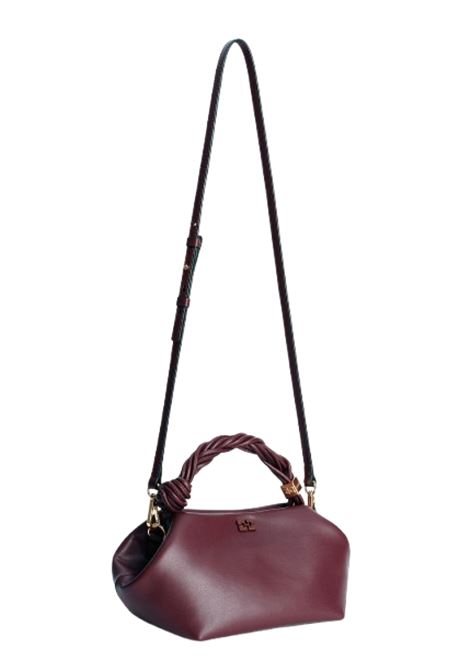 borsa ganni bou small donna borgogna GANNI | A5313436