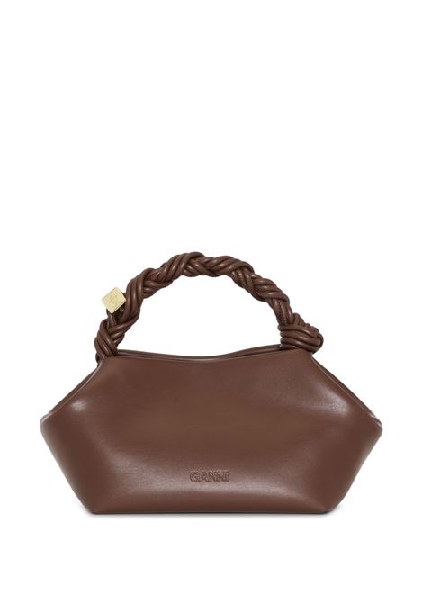 borsa ganni bou small donna cioccolato fondente GANNI | A5906890