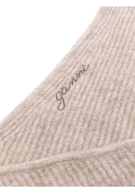 balaclava woman beige GANNI | A5983859