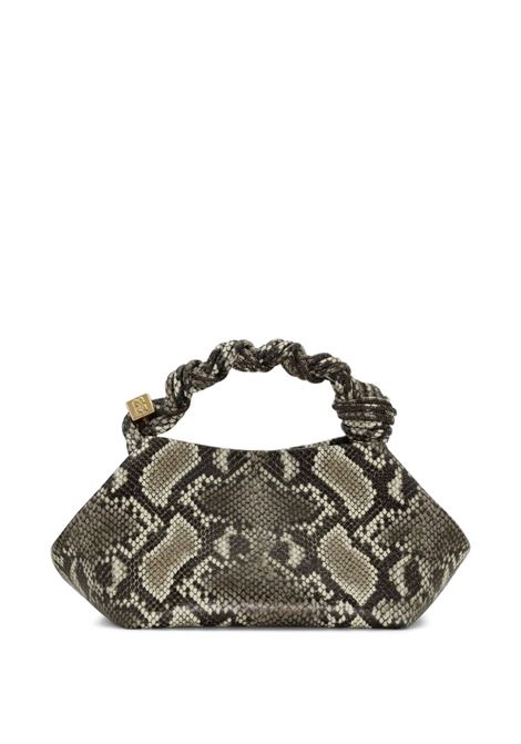 ganni bou bag small donna pitonata GANNI | A6758135