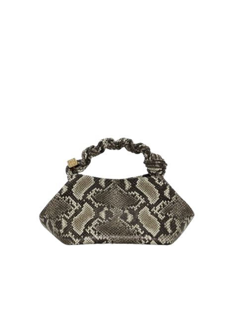 ganni bou bag small donna pitonata GANNI | A6758135