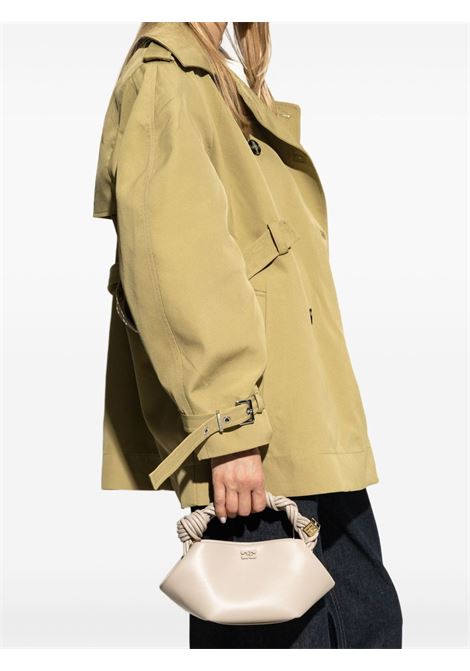 ganni bou bag mini grigio ostrica GANNI | A6949873
