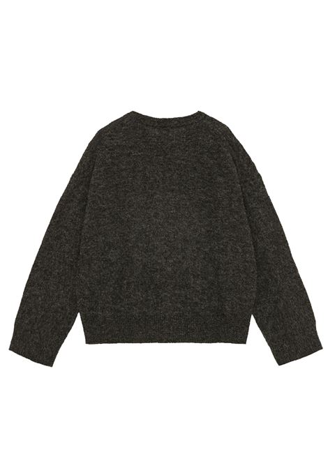 banana graphic sweater donna grey GANNI | K2516252