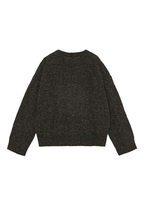 banana graphic sweater donna grey GANNI | K2516252