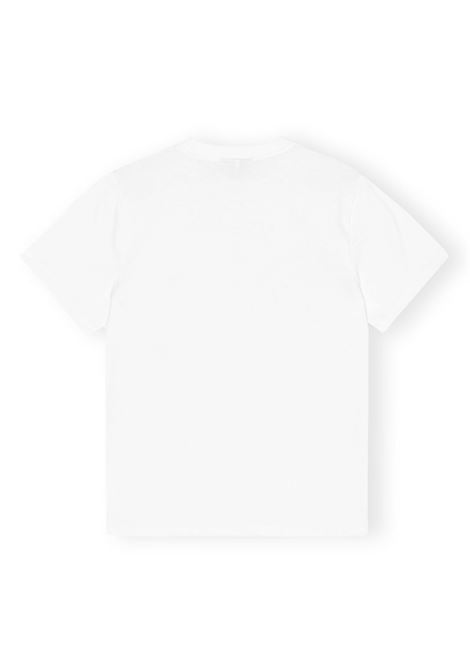 t-shirt cherry donna bianca GANNI | T4004151