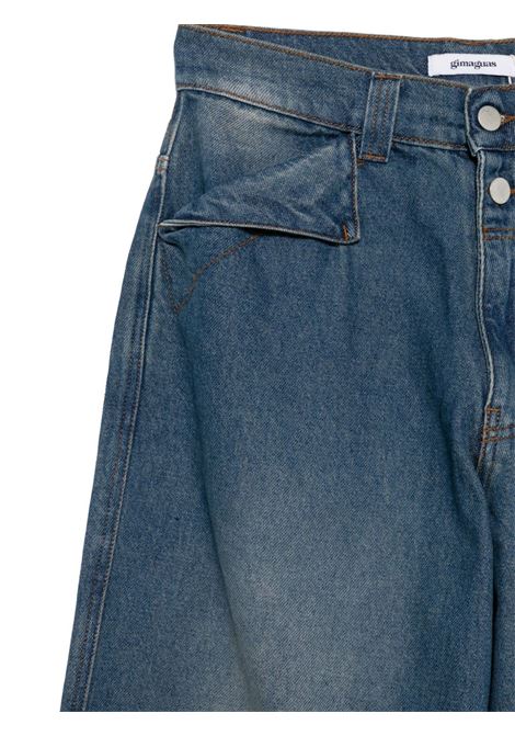 back trousers jeans woman blue GIMAGUAS | RWF250103450