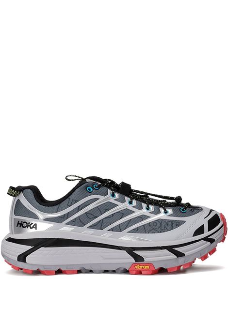 mafate three 2 wordmark sneakers man grey HOKA | 1175490ARYT