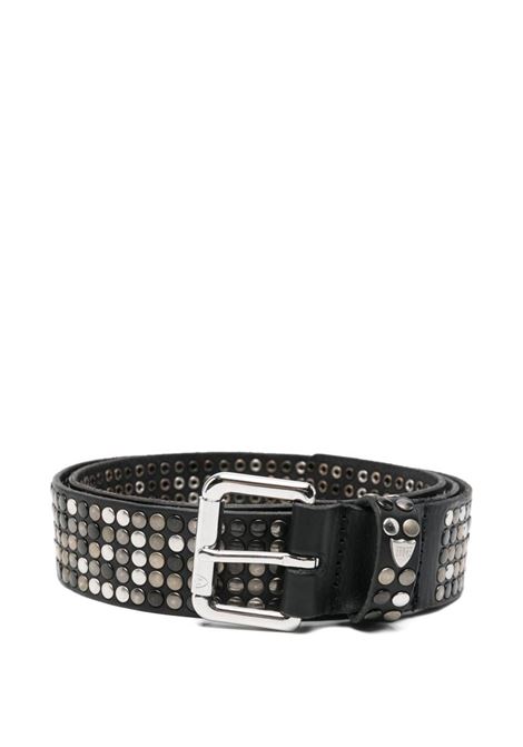 5000 studs belt woman black HTC | 25WHTCI038BLACK