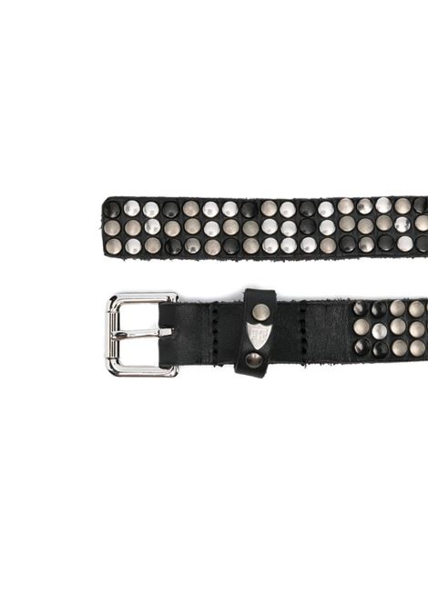 3000 studs belt woman black HTC | 25WHTCI039BLACK