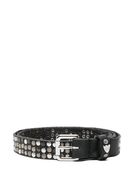 3000 studs belt woman black HTC | 25WHTCI039BLACK