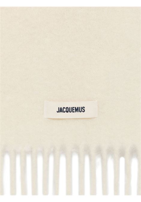 l'echaroe carro scarf unisex off-white JACQUEMUS | ACU00572BOT4032110
