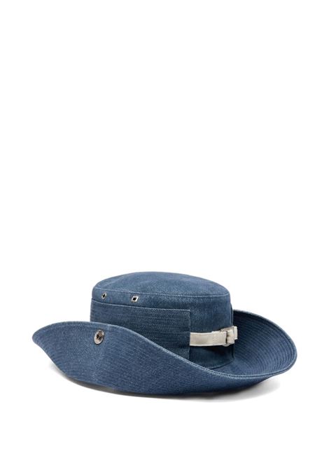 le bob de-nimes bucket hat unisex blu JACQUEMUS | ACU00721AD00042330