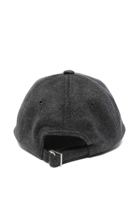 le casquette cachemiro baseball cap woman dark grey JACQUEMUS | ACU00779AW00701970