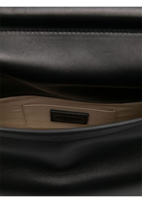 la pochette rond carrè bag woman black JACQUEMUS | BAW00356AC27L14990