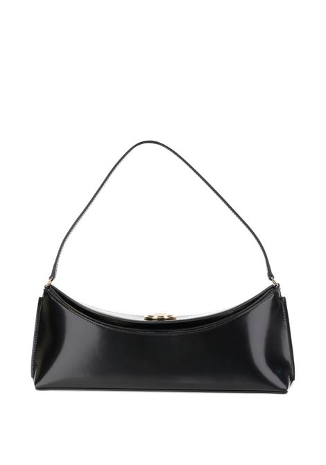 borsa la pochette ovalo donna nera JACQUEMUS | BAW00438AC18A01990