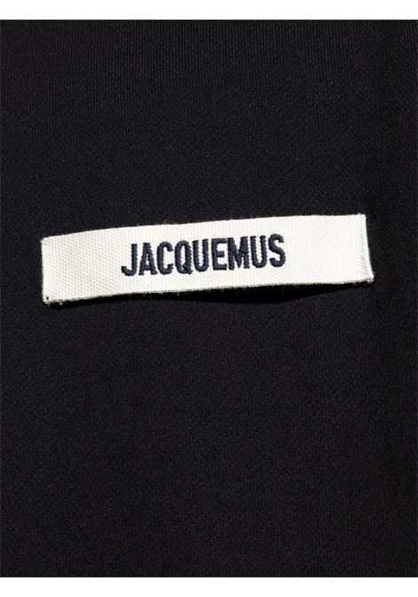 felpa le hoodie gros grain uomo nera JACQUEMUS | HOM00247AJ00126990