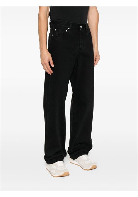 le de-nimes droit jeans man black JACQUEMUS | PAM00028AD00039990