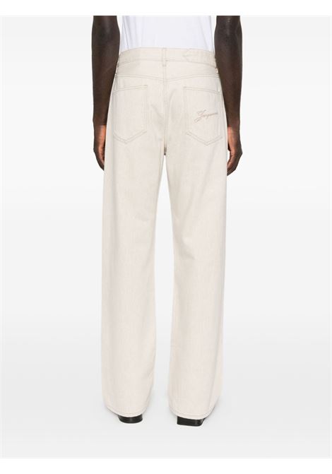 le de-nimes droit jeans man beige JACQUEMUS | PAM00028AD00044130