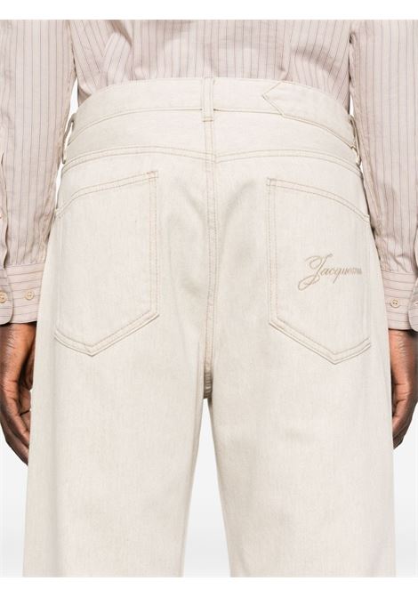 le de-nimes droit jeans man beige JACQUEMUS | PAM00028AD00044130