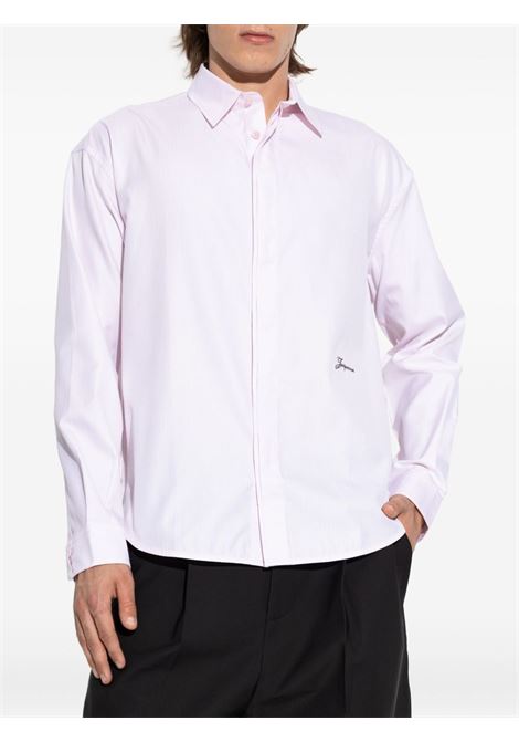 camicia simon uomo rosa chiaro JACQUEMUS | SHM00541AW00539410