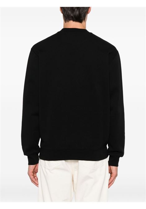 felpa le sweatshirt gros grain uomo nera JACQUEMUS | SSM00206AJ00126990