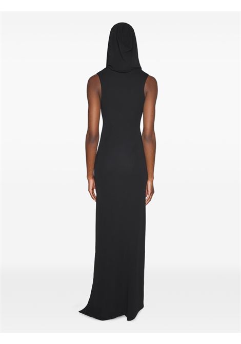 robe long dress woman black MUGLER | 25F1RO177960261999