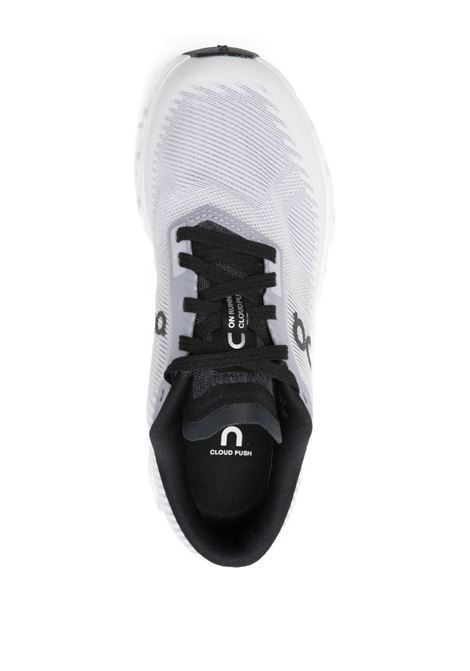 cloud 6 push sneakers woman white and black ON | 3WF10040522