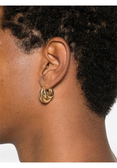 blow up higgies earrings unisex gold PANCONESI | F25-EA003-PGOLD