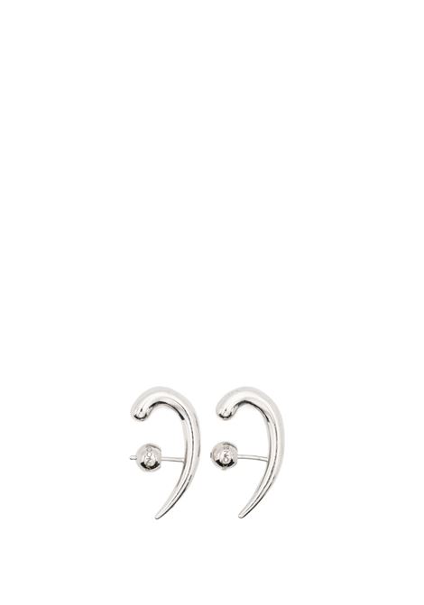 spada earrings unisex silver PANCONESI | F25-EA010-PSILVER
