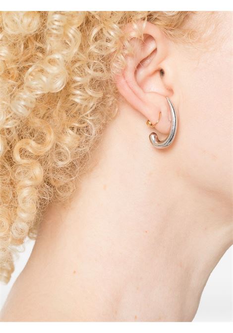 spada earrings unisex silver PANCONESI | F25-EA010-PSILVER