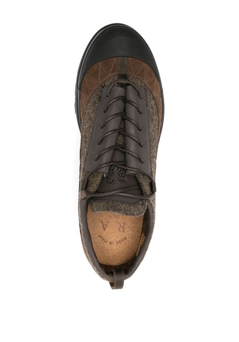 kalt sneakers man black and caffè RANRA | AMFW25FO01683C701