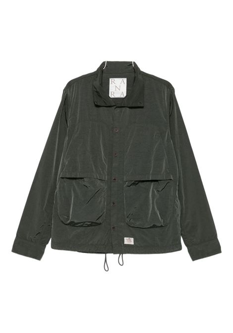 epitome canvas nylon l/s shirt man peat RANRA | AMFW25LS01581C922