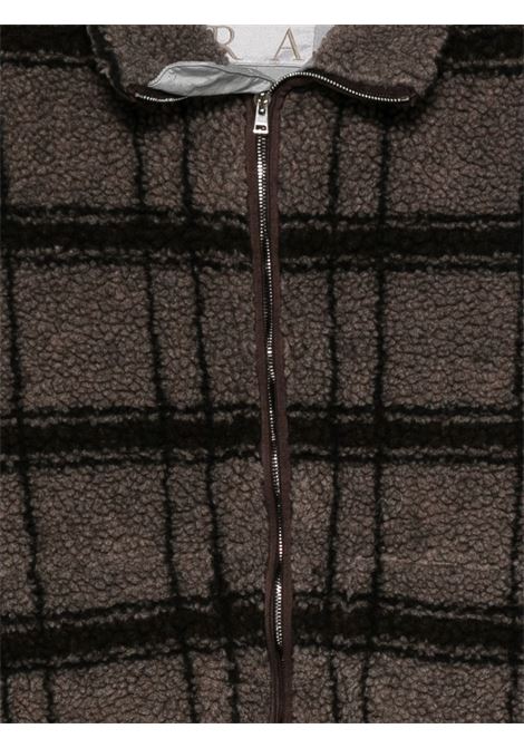 river fleece jacket man olive RANRA | AMFW25OW01585C631