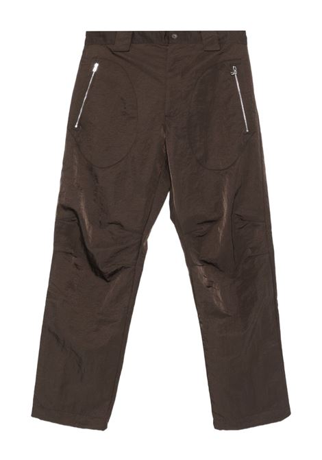 wilder nylon cargo pants man black coffè RANRA | AMFW25PA01501C701