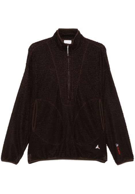 ocular polartec alpha half zip man brown ROA | RBMW0370FA262BRW0001