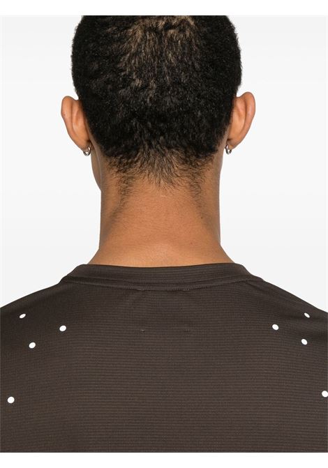 t-shirt fireflies base layer fast dry long sleeve uomo marrone ROA | RBMW0388WO19BRW0003