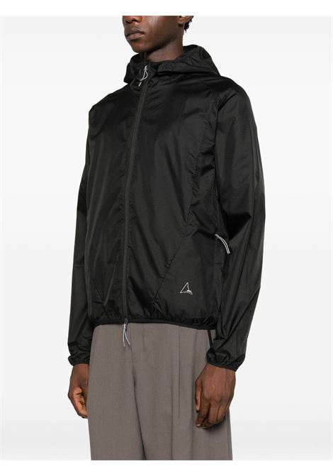 hue packable wind jacket man black ROA | RBMW0538FA355BLK0001