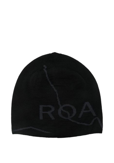 logo wool beanie man anthracite ROA | RBUW288YA12ANT0001