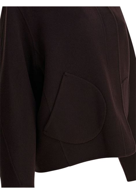 cappotto windsot donna melanzana SOEUR | MAN1312WINDSORBOR0823W