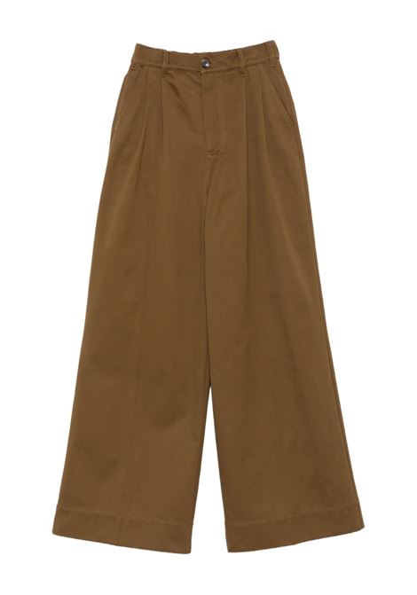 pantaloni frejus donna khaki bronzo SOEUR | PAN0075FREJUSKAK1025W