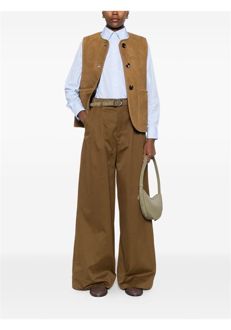 pantaloni frejus donna khaki bronzo SOEUR | PAN0075FREJUSKAK1025W