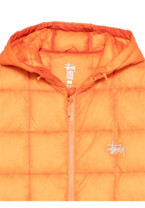midweight hooded puffer man orange STÜSSY | 1158560602