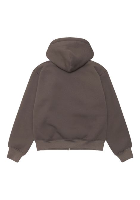 bonded sherpa lined hood man brown STÜSSY | 1185851001