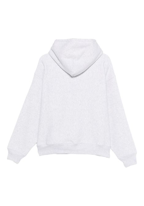felpa felt applique hood uomo grigia STÜSSY | 1185910062
