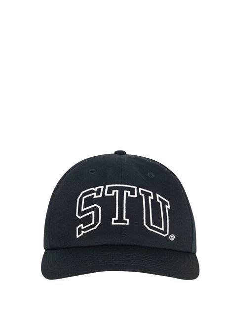 cappello mid-depth big stu arch snapback uomo nero STÜSSY | 13110661361