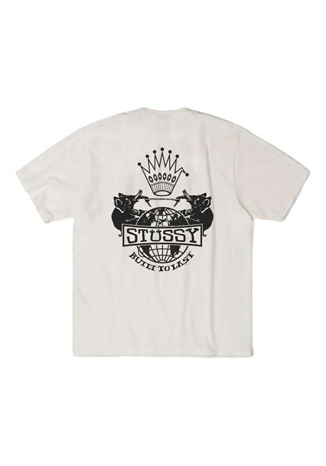 built to last tee pigmenr dyed man natural STÜSSY | 19051251002