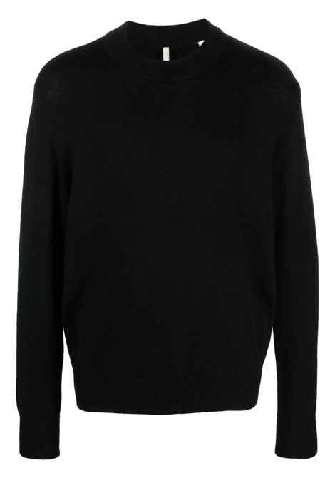 maglione moon merino uomo nero SUNFLOWER | 3039999
